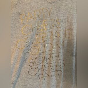 GAP Gold and Gray Celebration Tee